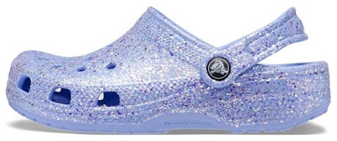 (Youth) Crocs Classic Glitter Clogs 'Blue' 206993-5Q6 (Youth) Crocs Classic Glitter Clogs 'Blue' 206993-5Q6