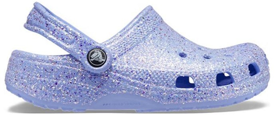 (Youth) Crocs Classic Glitter Clogs 'Blue' 206993-5Q6 Order (Youth) Crocs Classic Glitter Clogs 'Blue' 206993-5Q6