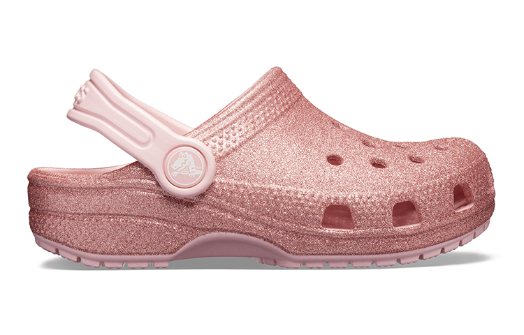 Order (Youth) Crocs Classic Glitter Clogs 'Rose Pink' 205441-682