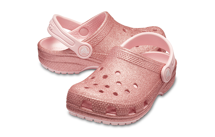 Purchase (Youth) Crocs Classic Glitter Clogs 'Rose Pink' 205441-682