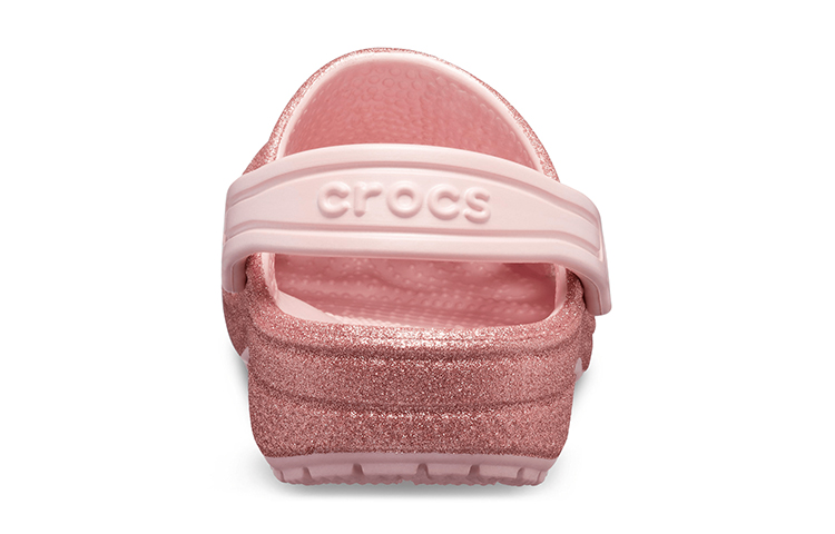 Details for (Youth) Crocs Classic Glitter Clogs 'Rose Pink' 205441-682