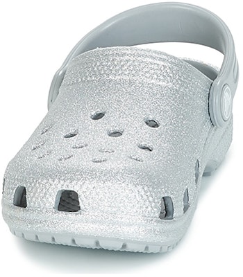 (Youth) Crocs Classic Glitter Clogs 'Silver' 205441-040 Purchase (Youth) Crocs Classic Glitter Clogs 'Silver' 205441-040