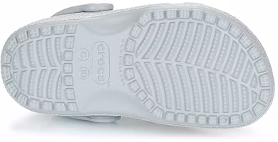 Sizing 兒童 Crocs卡駱馳 Classic clog 輕便耐磨洞洞鞋 銀