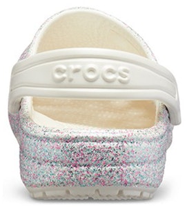 (JR) クロックス クラシック グリッター クロッグ (シルバーホワイト) 205441-159 Purchase (JR) クロックス クラシック グリッター クロッグ (シルバーホワイト) 205441-159