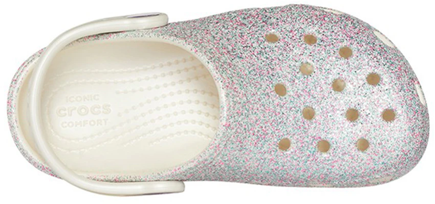兒童 Crocs 戶外包頭平跟經典閃亮洞洞運動涼鞋 牡蠣色 Purchase 兒童 Crocs 戶外包頭平跟經典閃亮洞洞運動涼鞋 牡蠣色