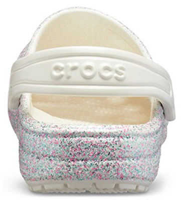 兒童 Crocs 戶外包頭平跟經典閃亮洞洞運動涼鞋 牡蠣色 Details for 兒童 Crocs 戶外包頭平跟經典閃亮洞洞運動涼鞋 牡蠣色