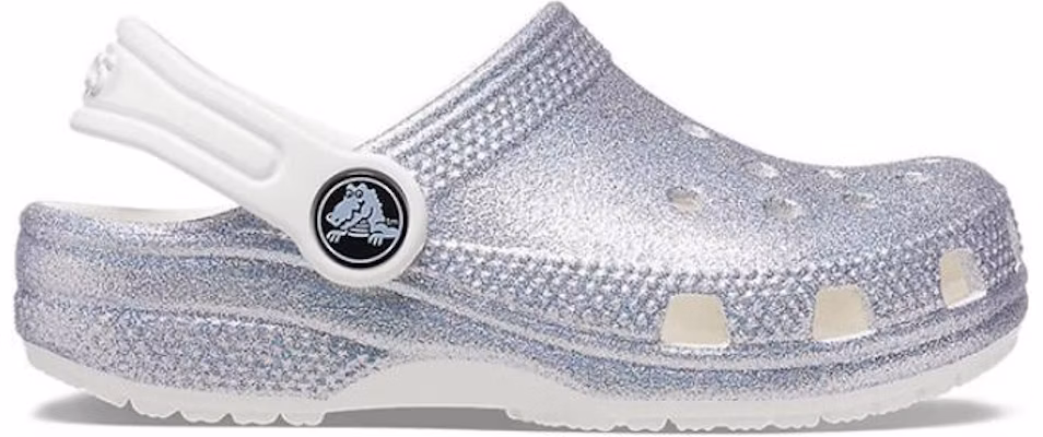 (Youth) Crocs Classic Glitter Sandals 'Silver White' 206993-94S Order (Youth) Crocs Classic Glitter Sandals 'Silver White' 206993-94S