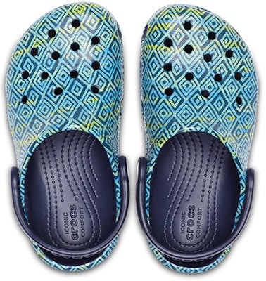 (JR) Crocs Classic Graphic Clogs 'Biru Hijau' 204816-410 Details for (JR) Crocs Classic Graphic Clogs 'Biru Hijau' 204816-410