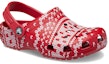 Order (JR) Crocs Kasut Sweater Percutian Klasik 'Merah Putih' 209221-90H