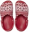 Lookbook (JR) Crocs Kasut Sweater Percutian Klasik 'Merah Putih' 209221-90H