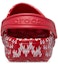 Shop (JR) Crocs Kasut Sweater Percutian Klasik 'Merah Putih' 209221-90H