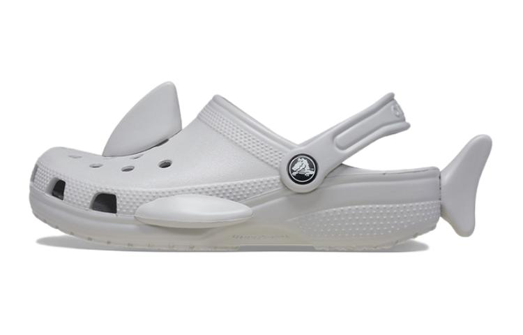 Buy 童趣 Crocs卡羅琦 樹脂 舒適百搭 兒童涼鞋 灰色