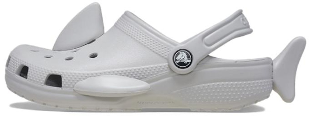 (Youth) Crocs Classic I AM Shark Clogs 'Grey' 210011-1FT Buy (Youth) Crocs Classic I AM Shark Clogs 'Grey' 210011-1FT