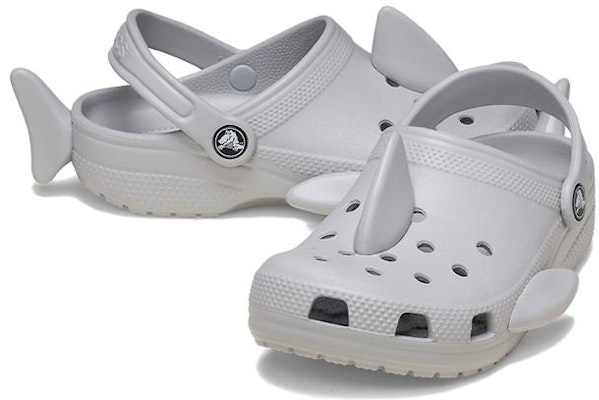 (Youth) Crocs Classic I AM Shark Clogs 'Grey' 210011-1FT Purchase (Youth) Crocs Classic I AM Shark Clogs 'Grey' 210011-1FT