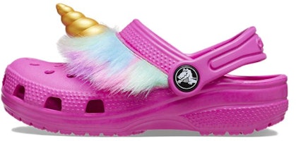 (Youth) Crocs Classic I AM Unicorn Clog 'Fuchsia Gold' 209081-6UB (Youth) Crocs Classic I AM Unicorn Clog 'Fuchsia Gold' 209081-6UB