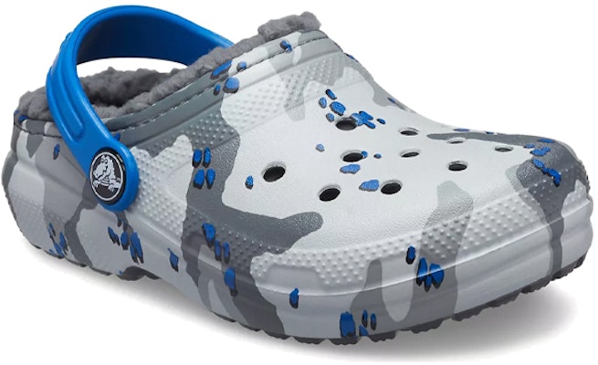 (Youth) Crocs Classic Lined Camo Clogs 'Grey White Blue' 207323-0EF Lookbook (Youth) Crocs Classic Lined Camo Clogs 'Grey White Blue' 207323-0EF