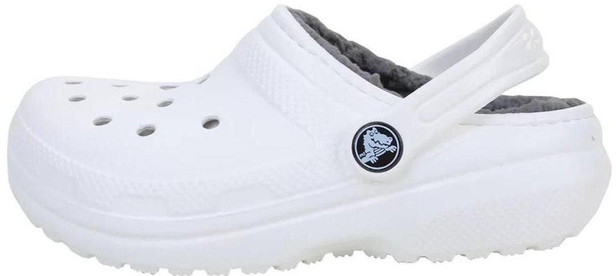 (Youth) Crocs Classic Lined Clog 'White' 207010-10M Buy (Youth) Crocs Classic Lined Clog 'White' 207010-10M