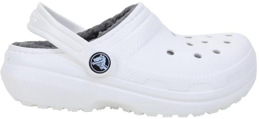 (Youth) Crocs Classic Lined Clog 'White' 207010-10M Order (Youth) Crocs Classic Lined Clog 'White' 207010-10M