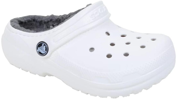 (Youth) Crocs Classic Lined Clog 'White' 207010-10M Lookbook (Youth) Crocs Classic Lined Clog 'White' 207010-10M