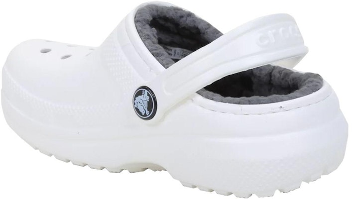 (Youth) Crocs Classic Lined Clog 'White' 207010-10M Shop (Youth) Crocs Classic Lined Clog 'White' 207010-10M