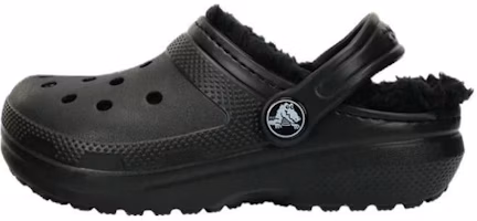 (Youth) Crocs Classic Lined Clogs 'Black' 207010-060 (Youth) Crocs Classic Lined Clogs 'Black' 207010-060