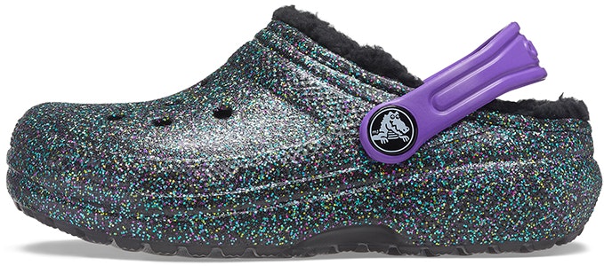 (JR) Crocs经典毛里克洛格鞋 '黑紫色闪光' 205937-9BD Buy (JR) Crocs经典毛里克洛格鞋 '黑紫色闪光' 205937-9BD
