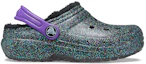Order (Youth) Crocs Classic Lined Clogs 'Black Purple Sparkles' 205937-9BD