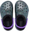 Purchase (Youth) Crocs Classic Lined Clogs 'Black Purple Sparkles' 205937-9BD