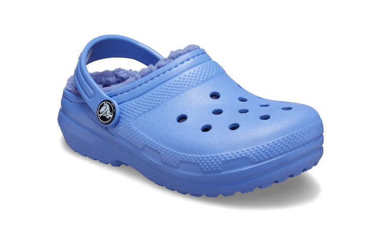 Lookbook (Youth) Crocs Classic Lined Clogs 'Blue' 203506-434