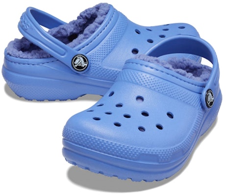 (JR) Crocs Classic Lined Clogs 'Biru' 203506-434 Shop (JR) Crocs Classic Lined Clogs 'Biru' 203506-434