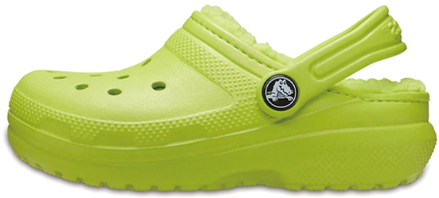 (Youth) Crocs Classic Lined Clogs 'Green' 203506-3TX Buy (Youth) Crocs Classic Lined Clogs 'Green' 203506-3TX