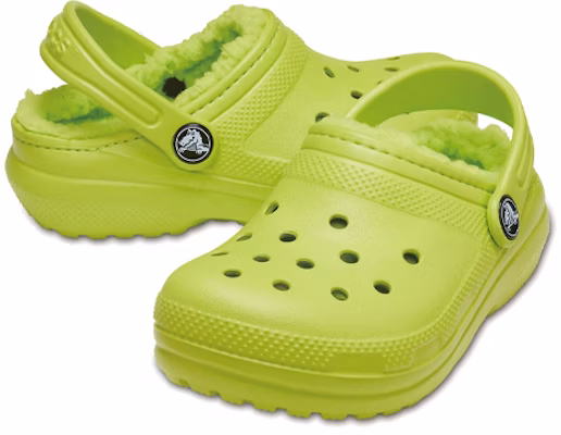 (JR) Crocs Klasik Berbulu 'Hijau' Clog Kasut 203506-3TX Shop (JR) Crocs Klasik Berbulu 'Hijau' Clog Kasut 203506-3TX