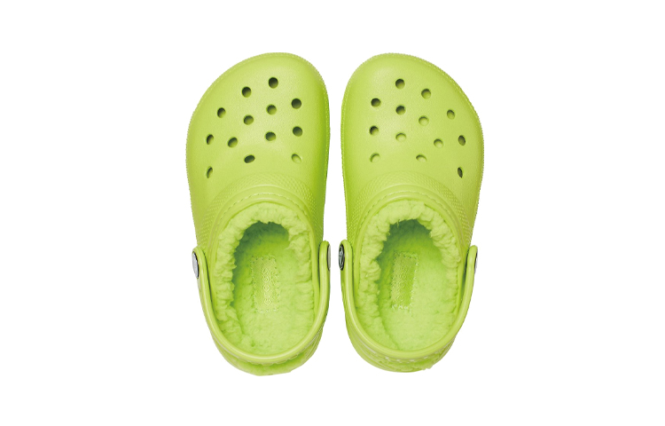 Purchase (Youth) Crocs Classic Lined Clogs 'Green' 203506-3TX