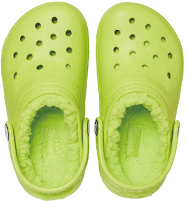 (Youth) Crocs Classic Lined Clogs 'Green' 203506-3TX Purchase (Youth) Crocs Classic Lined Clogs 'Green' 203506-3TX