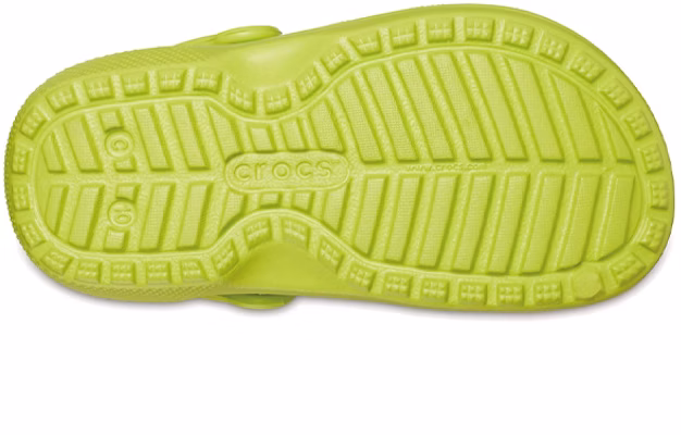 (JR) Crocs Klasik Berbulu 'Hijau' Clog Kasut 203506-3TX Sizing (JR) Crocs Klasik Berbulu 'Hijau' Clog Kasut 203506-3TX