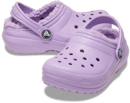 (Youth) Crocs Classic Lined Clogs 'Lilac' 203506-5PR Shop (Youth) Crocs Classic Lined Clogs 'Lilac' 203506-5PR