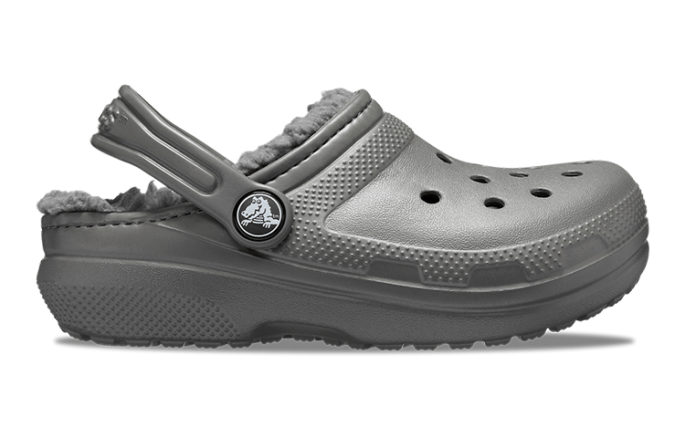 Order (Youth) Crocs Classic Lined Clogs 'Slate Grey Smoke' 203506-0EX