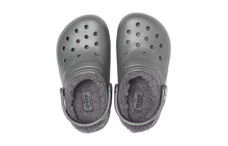 Purchase (Youth) Crocs Classic Lined Clogs 'Slate Grey Smoke' 203506-0EX