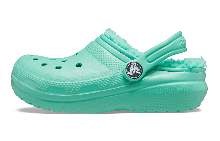 (Youth) Crocs Classic Lined Clogs 'Turquoise' 203506-3U3