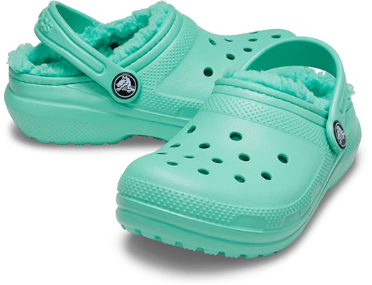 (Youth) Crocs Classic Lined Clogs 'Turquoise' 203506-3U3 Shop (Youth) Crocs Classic Lined Clogs 'Turquoise' 203506-3U3