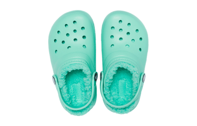 Purchase (Youth) Crocs Classic Lined Clogs 'Turquoise' 203506-3U3