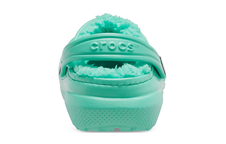 Details for (Youth) Crocs Classic Lined Clogs 'Turquoise' 203506-3U3