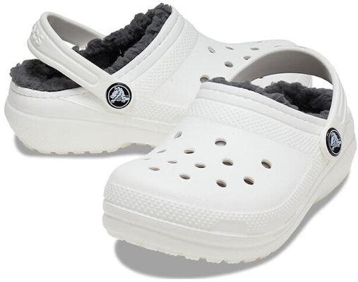 兒童 Crocs卡駱馳 休閒舒適 防滑耐磨 兒童拖鞋 白灰色 Shop 兒童 Crocs卡駱馳 休閒舒適 防滑耐磨 兒童拖鞋 白灰色