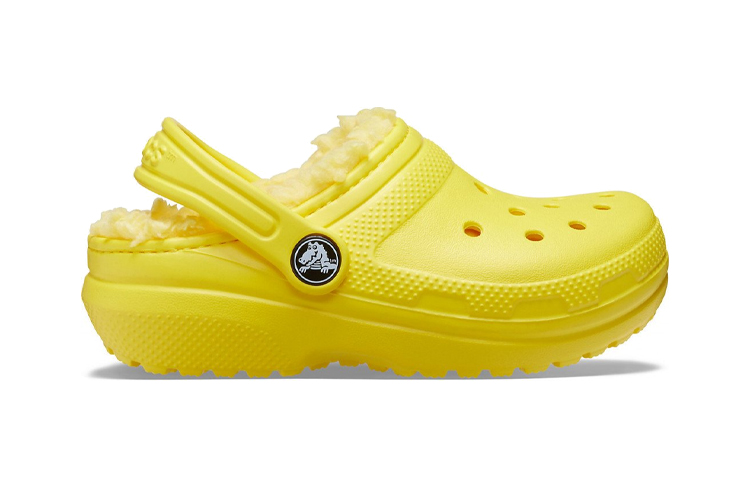 Order (Youth) Crocs Classic Lined Clogs 'Yellow' 203506-7C1