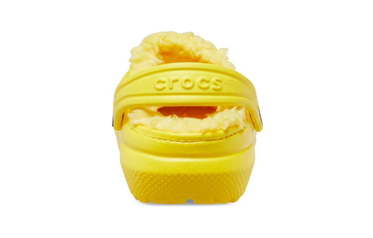 Details for (Youth) Crocs Classic Lined Clogs 'Yellow' 203506-7C1