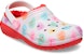 (JR) Crocs Classic Lined Elevated Sweethearts Clogs 'Merah Putih' 207738-119