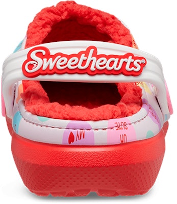 (JR) Crocs Classic Lined Elevated Sweethearts Clogs 'Merah Putih' 207738-119 Details for (JR) Crocs Classic Lined Elevated Sweethearts Clogs 'Merah Putih' 207738-119