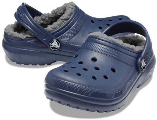 (JR) Crocs Classic Lined Glitter Clog 'Biru' 207010-459 Shop (JR) Crocs Classic Lined Glitter Clog 'Biru' 207010-459