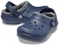 Shop (JR) Crocs Classic Lined Glitter Clog 'Biru' 207010-459