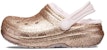 (Youth) Crocs Classic Lined Glitter Clogs 'Gold Pink' 207462-2UB